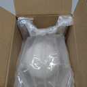 Frosted White Glass Globe for Light Fixtures - 3.1 Inch Round Replacement Shade Cover with Standard Fitter, Compatible with G9 Bulb, Perfect for Pendant Lights and Chandelier Shades