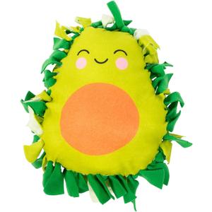 Fun Express Avocado Pillow Craft Kit - Fleece Tie Blanket Kit Makes 6 Plush Craft Pillows, No Sew Arts and Crafts Kits for 7 Year Old Girls, DIY Pillow Making Kit for Kids 6-8 Birthday Party Activity, 6 Pack