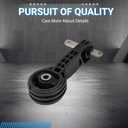 Engine and Transmission Mount Kit Compatible with 2006-2011 Honda Civic L4 1.8L Front & Rear Engine Motor Mount A4530 A4546 A4543 A4534