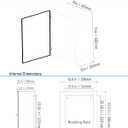 Waterproof Electrical Enclosure 24 x 16 x 12'', Outdoor Electrical Box Weatherproof, Electrical Junction Box with Reinforced Lock