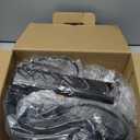 25FT LED Outdoor String Lights with 3 Color Lights, Dimmable String Lights for Outside with Remote, G40 Globe Waterproof Patio Lights with 12+1 Shatterproof Bulbs for Party Backyard BBQ House Camping (Black)