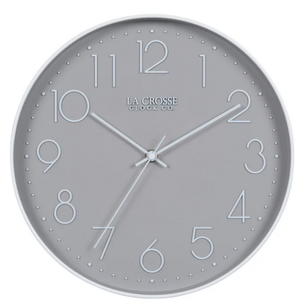 La Crosse 12-inch Paxton Analog Wall Clock
