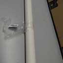 FunStick 36" x 200" Large Matte Cream White Wallpaper Peel and Stick White Contact Paper for Cabinets Self Adhesive Thick White Vinyl Removable Wall Paper Stick and Peel for Bedroom Walls Kitchen Desk