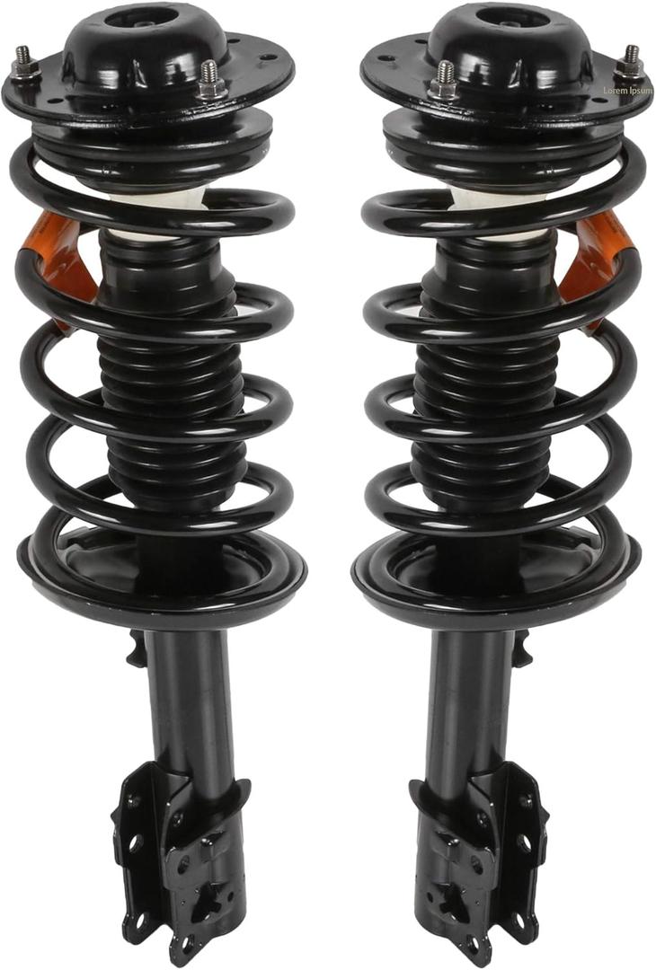 MOSTPLUS 172199 Front Passenger Side Strut Spring Assemblies Shock Absorber Compatible for 2004-2011 Chevy Malibu (not Classic) / 2007-2009 Saturn Aura / 2005-2010 Pontiac G6 (Front Both Side)