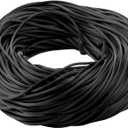 Window Screen Spline 250ft Screen Door Retainer Spline Black Window Screen Rubber Cord Repair Spline for Replacing & Installing Door Window Screens (0.125 Inch)