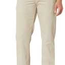 Amazon Essentials Men's Slim-Fit Wrinkle-Resistant Flat-Front Chino Pant (31W x 32L, Khaki Beige)