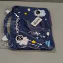 Kids Case for Apple iPad A16 11" 11th 10th Gen 10.9" 2025 2022, Cute Design EVA Kickstand Shockproof Kids Friendly Bumper Case with Shoulder Strap Cover for iPad 11th 10th Gen, Blue Spaceman