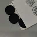 Ezprotekt Non Slip Furniture Pads, 12 Pcs 2" Anti Skid Rubber Furniture Caster Cups, Anti-Slip Furniture Coasters for Hardwood Floors, Anti-Slide Floor Protectors for Bed Couch Stoppers (Black)