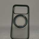 TORRAS 360 Magnetic Stand for iPhone 17 Pro Case, Ostand 3.0[Fit for MagSafe][4X MilGrade Shockproof] Rotatable Kickstand Protective Cover, Camera Control Button, Translucent Pine Green, O3 Fitness