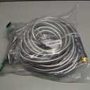 Stainless Steel Garden Hose 50ft Heavy Duty Metal Water Hoses with 10 Function Water Hose Nozzles for Yard Outdoor