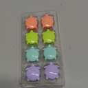 8 Pack Rotatable Cable Clips, Cord Organizer Spring Clip Cord Holder for Nightstand Cable Holders for Cords Charging Cable Organizers Cable Management for Desk Office Car Wall (Multicolor)