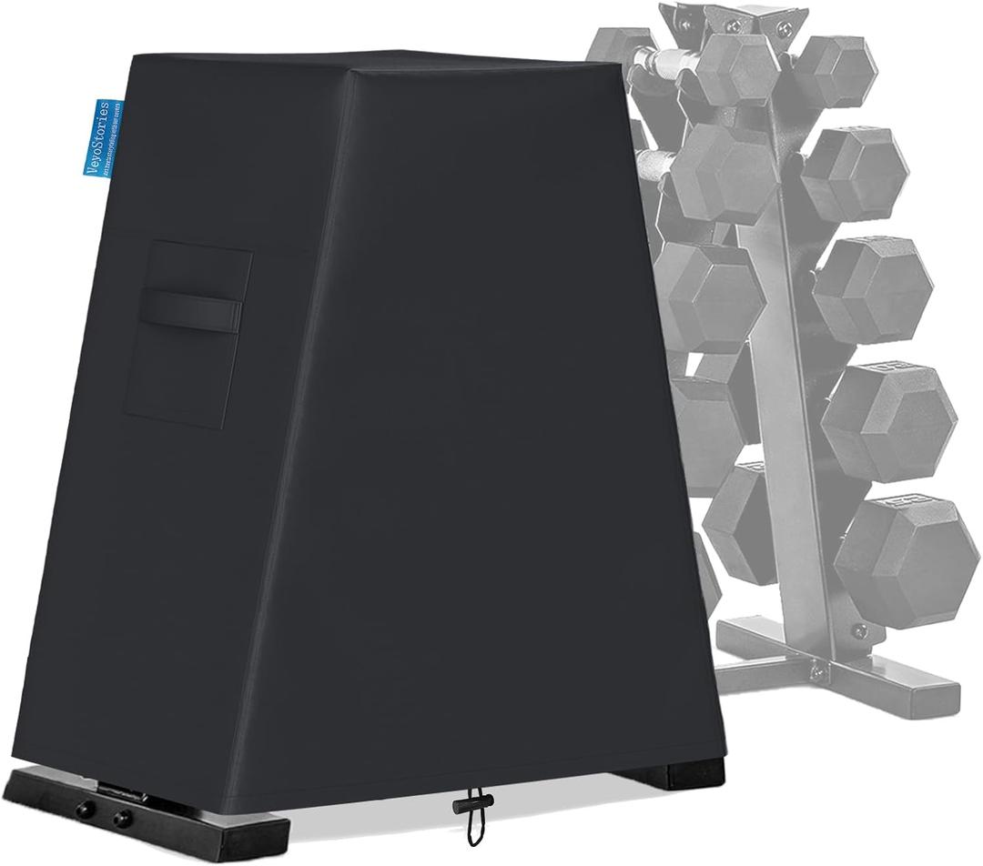 Dumbbell Rack Dust Cover, A-Frame Dumbbell Rack - Waterproof and Dustproof for Home Gym Dumbbell Set Brackets