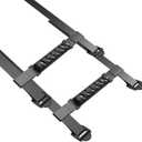 Rydonair 2 Pack Roll Bar Grab Handles Compatible with Jeep Wrangler YJ TJ JK JKU JL JLU Rubicon Sahara 1955-2025 - Seat Belt Grade Grip Handle- Black