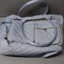 Large Bible Bag with Bible Cover Case for Women, Quilted Church Tote Bag Book Carrying Case w/Shoulder Strap,Bible Study Supplies Journaling Kit Accessories Valentines Day Christian Gift for Women Her