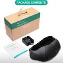 Medcursor Neck Massager - Portable Electric Neck and Back Massager with Heat, Deep Tissue 3D Kneading Pillow for Muscle Pain Relief, Ideal Fathers & Mothers Day Gift, Not Cordless