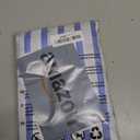 Abstract Stripes Fabric Bathroom Shower Curtain Sky Blue Lines Modern Minimalist Shower Curtain with Hooks Polyester Waterproof Artistic Decor, 72x72 Inch