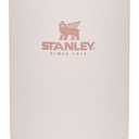 Stanley IceFlow Stainless Steel Tumbler with Straw - Vacuum Insulated Water Bottle for Home, Office or Car Reusable Cup with Straw Leak Resistant Flip Cold for 12 Hrs or Iced for 2 Days (Rose Quartz) (30 Ounces)
