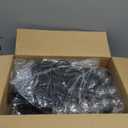 Brightown Outdoor String Lights, 200FT 100+2 G40 Bulbs Shatterproof Patio Lights, IP65 Waterproof Dimmable Hanging Connectable Globe LED Outdoor Lights for Backyard, Bistro, Porch, Deck, Balcony (Black)