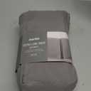 Martex Queen Size 21 Bed Skirt | Pleated Bed Skirt | Easy Fit Bed Skirts | Microfiber Bed Skirt | 21 Inch Drop | Hotel Quality Bedskirt | Gray (Grey)