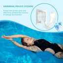 Waterproof Pads for SwimmingSwimming Private Stickers for Women | Skin-Friendly Private Area Protection | Dirt Prevention for Swimming & Daily Activities | 7-Pack5.9 * 16.5in