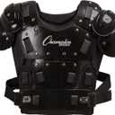 Champion Sports 17" Outside Plastic Shield Pro Model Umpire Chest Protector - Soft Foam Padded Chest Protector - Adult