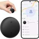 Smart Tag for Android,Smart Tag Android（Not Support iOS） Bluetooth Tracker for Android,Smart Tracking Tag for Google's Find Hub,Item Finder for Backpack, Keys, (Black) 2pcs