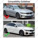 Front Lip Compatible with 2019-2022 BMW G20 G28 330i 330e M340i xDrive M-Sport, Bumper Air Dam Lower Chin Splitter Protection Body Kit Fits for 2019 2020 2021 2022 (Carbon Fiber Pattern)