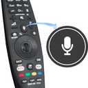 AULCMEET AN-MR650A New Replacement Voice Magic Remote Control fit for LG Smart 4K UHD TV 65UJ7700 65UJ7700-UA 65UJ7750-UB 70UJ6520-UA 70UJ6570 70UJ6570-UB 70UJ657A-UC 70UJ657T 72SJ8570