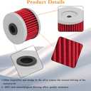 LCGLY Air Filter 17254-HN5-670 &Oil Filter & Spark Plug Compatible with Honda Rancher TRX350FE TRX350FM TRX350TE TRX350TM 2000 2001 2002 2003 2004 2005 2006 10-99200