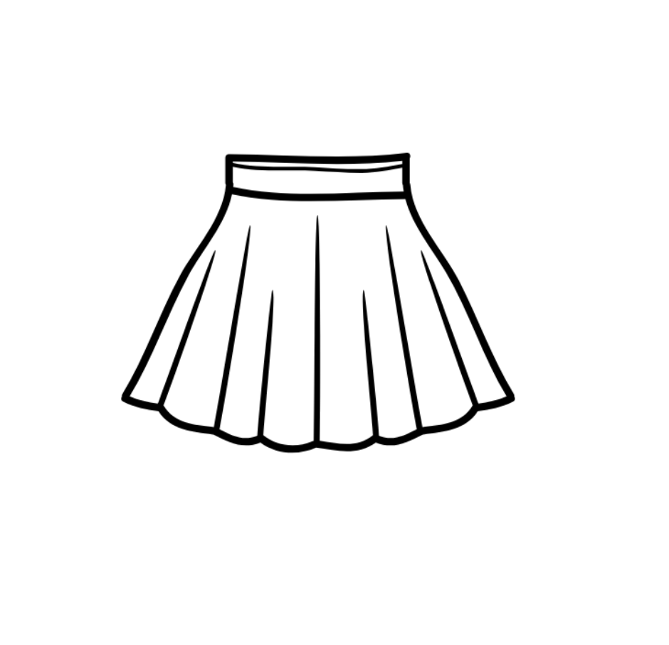 Allegra K Casual Stripe Skirt for Women's Summer High Low Hem Ruffles A-Line Midi Skirts Large Light Blue Medium