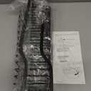 YASONIC Shower Caddy Over Shower Head Never Rust Aluminum Large Hanging Shower Caddy with 10 Hooks for Razor/Sponge - Over The Shower Head Caddy with Soap Basket - Hanging Shower Organizer Black