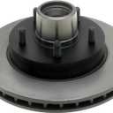 ACDelco Gold 18A87 (19174913) Black Hat Front Disc Brake Rotor and Hub Assembly