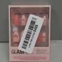 Glamnetic Press On Nails - Matte in Love | Short Almond Fake Nails in Mixed Pink Tones, Metallic Gold Heart in Matte Finish | 15 Sizes - 30 Nail Kit with Glue