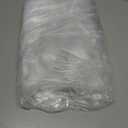 LIBERECOO Oval Clear Fitted Vinyl Tablecloth - Fits 48 x 72 Inch Oval Tables Only - Heavy Duty Elasticized Table Cover Elastic Edged Plastic Tablecloths Protector