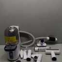 oneisall Dog Vacuum & Dryer for Shedding Grooming, 8 in 1 Dog Grooming Kit with Metal Blade Pet Clippers, Adjustable Speed and Temperature Control Blower