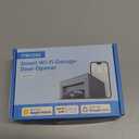 meross Smart Garage Door Opener Remote, Compatible with Apple HomeKit, Amazon Alexa, Google Assistant, CarPlay and SmartThings, Enhanced Compatibility, New Version