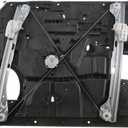 A-Premium Power Window Regulator with Motor Front Driver Side Compatible with Ram 1500 2011-2012 & Dodge Ram 1500/Ram 2500 2009-2010, fits for Crew/Extended Cab Pickup 4-Door Only, Replace#68044849AB