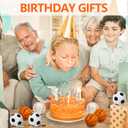 Urspasol 12-Pack Soccer Stress Balls 2.5 Inch Small Soft Foam Squeeze Soccer Mini Sport Balls for Kids Party Decorations, Favors & Anxiety Relief , Hand Exercise, Team Building Gifts School Rewards