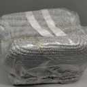 OIAHOMY 4 Pack Storage Baskets for Organizing, Cube Storage Bins for Shelves, Rectangle Storage Baskets With Handles, Woven Baskets for Storage, 12.7''Lx9''Wx7.8''H, Grey