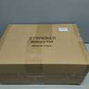 STWIENER King Mattress Topper, Pillow Top Mattress Topper for Back Pain Relief, Extra Thick Mattress Pad Deep Pockets for 8"-21", Soft Down Alternative Fill Mattress Protector, Blue Stripe