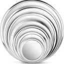 New Star Foodservice Aluminum Pizza Pan, 20 Inch
