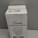 Lamosi 50 Pack 16 oz Insulated Disposable Coffee Cups with Lids, To Go Paper Coffee Cups with Lids, Corrugated Ripple Wall Cup for Hot Drink, Office, Coffee Bar (Gray)