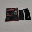 Sleeve Stars Ankle Brace for Women & Men, Ankle Wrap for Sprain, Compression Sleeve for Plantar Fasciitis Relief, Easy Customizable Support: w/ Removable Strap (Single/M:10"-12"/Black)