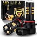 Warm White 9006 HB4 LED Fog Light Bulbs Car Running Board Light Bulbs | 360° Illuminating Fog Bulbs,6500K White Light, 600% Brightness Boost, Plug and Play,2PCS