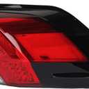 Dasbecan Right Passenger Side Outer Tail Light with Wire Harness Compatible with Toyota RAV4 2019 2020 2021 Replace 81550-0R090 TO2805148 Rear Brake Lamp (No bulb inside)