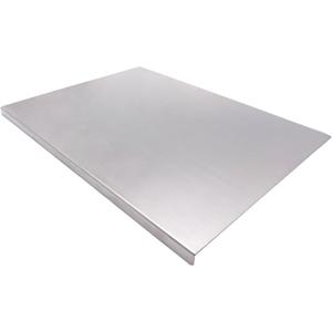 BILLAMB Stainless Steel Cutting Boards for The Kitchen, Suitable for Meat, Fruits, Vegetables, Bread, and Baking Large-sized Cutting Boards (40 x 30cm/15.7 x 11.8 in)