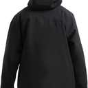 GSOU SNOW Snowboard Jacket Womens Ski Jacket Mens Snow Coat Baggy Waterproof Insulated Winter Hooded Mountain Coats