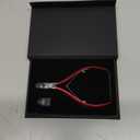 Professional Premium Cuticle Trimmer Stainless Steel Cuticle Nippers with Sharp 1/4 Jaw Blades Cuticle Clippers Double Spring Manicure Pedicure Nail Cuticle Remover Tool (Premium Red)