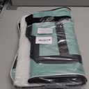 Cat Carrying Case Pet Dog Carrier Soft-Sided Cat Bag Airline Approved, Pet Travel Carrier Up to 15 Lbs, Collapsible Cats Carrier Dog Carrier for Medium Small Cats Dogs(17x11x11 Green)