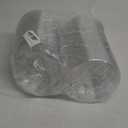 50 Pack Plastic Salad Bowls with Lids, 18 oz Disposable Salad To-Go Container for Lunch, Clear Acai Bowls for Takeout Fruits, Meal Prep, Nuts, Serving, and Mixing